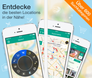 Where to Wohin App 7.0 neue Version