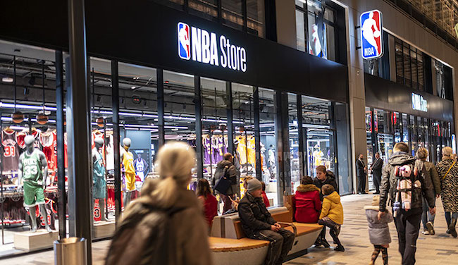 NBA Store in Berlin